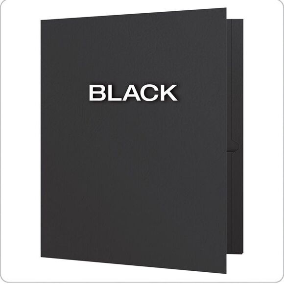 NIB Oxford Twin-Pocket Folders, Holds 100 Sheets, Box of 25 - Picture 3 of 6